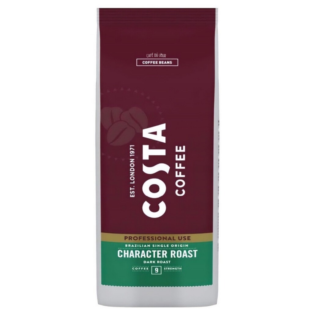 Costa Coffee Brasile Origin Singolo Carattere Tostatura Scura - chicchi di caffè - 1 kg