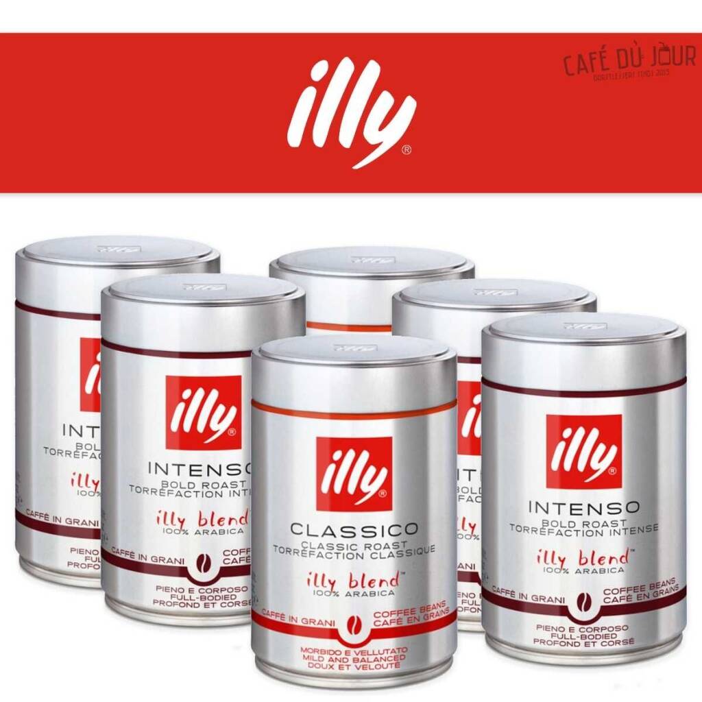 illy pacchetto misto personalizzabile - chicchi di caffè - 6 x 250 g