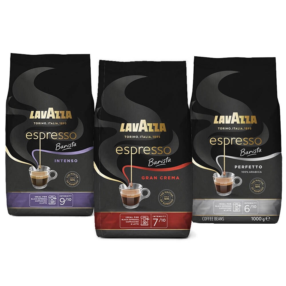 Pacchetto degustazione Lavazza Barista - chicchi di caffè - 3 x 1 kg
