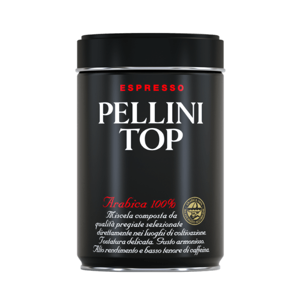 Pellini Top - Caffè macinato in lattina - 250 grammi