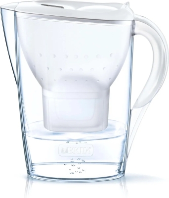 Brita - Caraffa filtrante Marella Bianca XL + 1 cartuccia Maxtra 3,5L