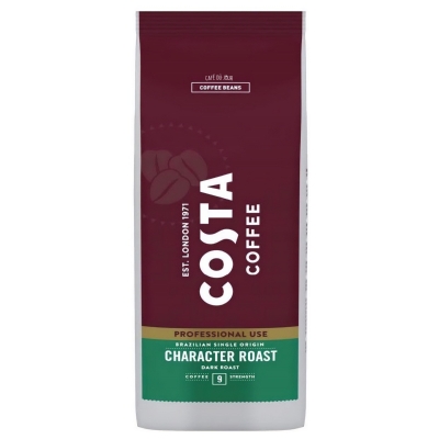 Costa Coffee Brasile Origin Singolo Carattere Tostatura Scura - chicchi di caffè - 1 kg