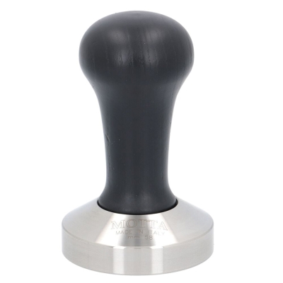 Tamper caffè Motta - 58 mm - Acciaio inox / nero
