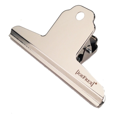 JoeFrex chiusura per sacchetto caffè - clip caffè in acciaio inox - 1 pezzo