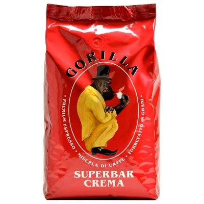 Gorilla Super Bar Crema - chicchi di caffè - 1 kg