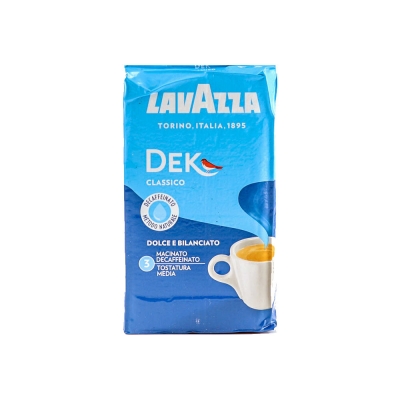 Lavazza DEK Classico Decaffeinato - caffè macinato - 250 grammi