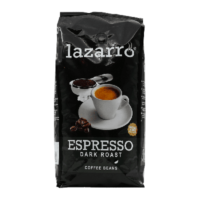 Lazarro espresso dark roast - chicchi di caffè - 1 chilo