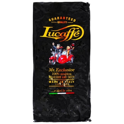 Lucaffé 100% Arabica Mister Exclusive - chicchi di caffè - 1 kg