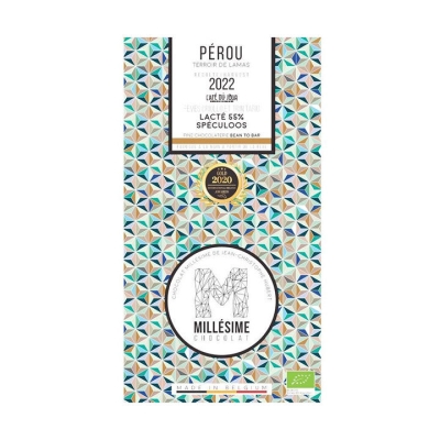 Millésime - Perù Speculoos - Cioccolato al latte 55%