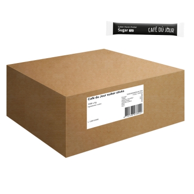 Zucchero in stick - 4 grammi per stick - 1000 pezzi