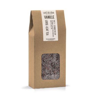 Vaniglia - tè nero 100 grammi - Café du Jour tè sfuso