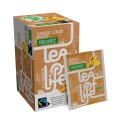 Infuso Zenzero Limone - Biologico & Fairtrade - Tea of Life - 25 filtri