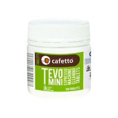 Cafetto Tevo® mini - pastiglie detergenti per macchine da caffè (1,5 grammi) - 100 pezzi
