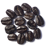 Chicchi tostati molto scuri